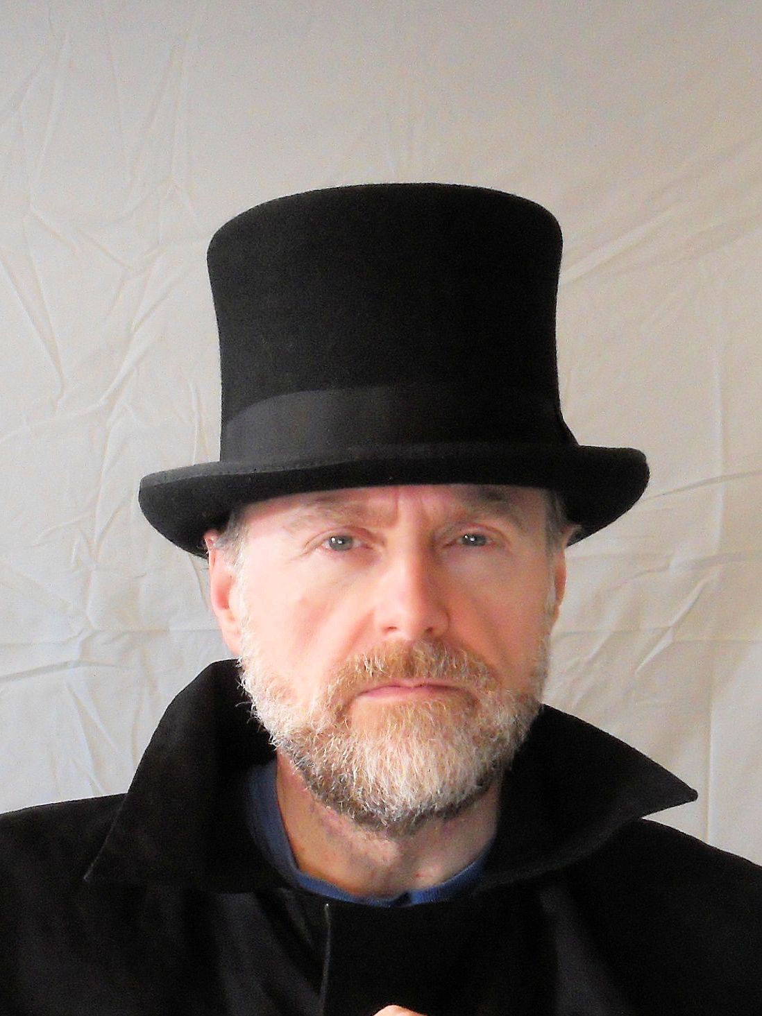 Richard in a Hat Putting on My Top Hat