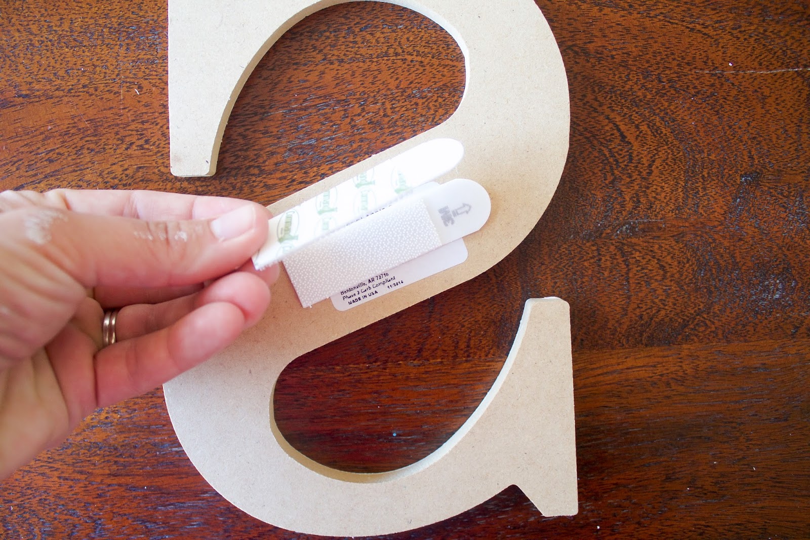  How To Wooden Letter Wall Hanging