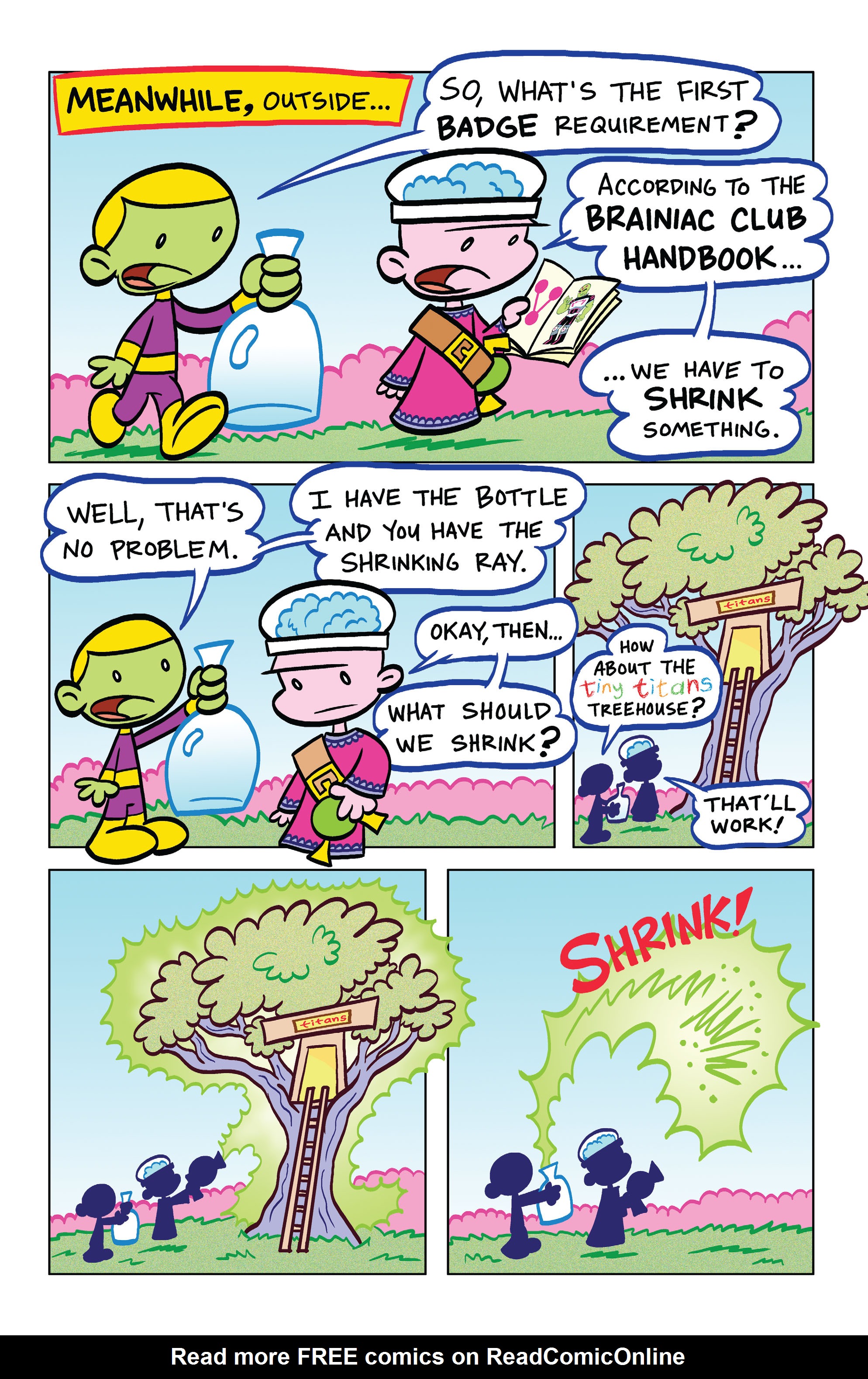 Read online Tiny Titans: Return To the Treehouse comic -  Issue #1 - 5