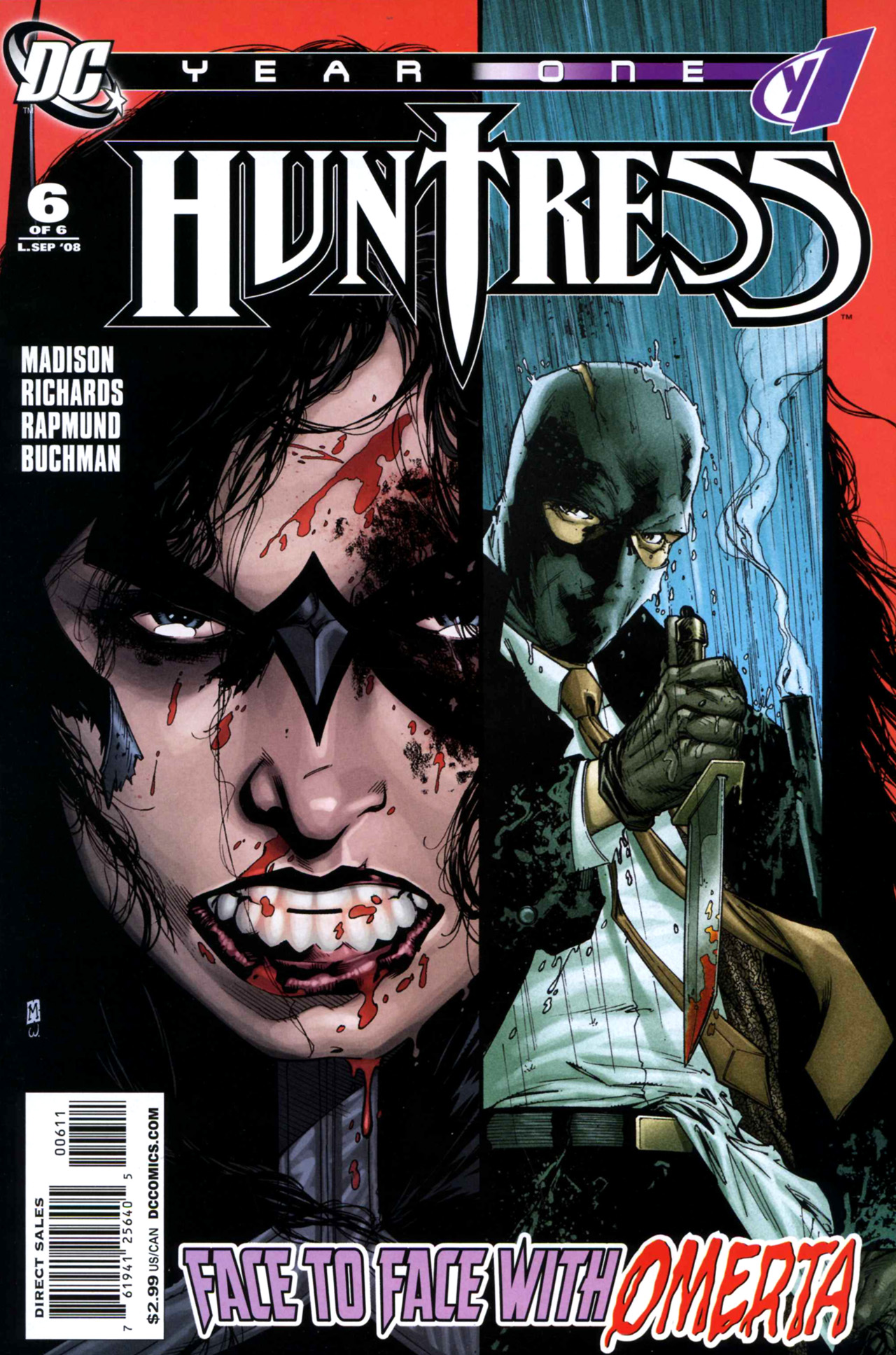 Read online Huntress: Year One comic -  Issue #6 - 1