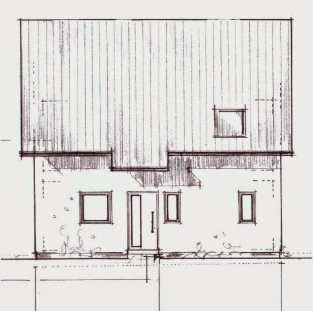 Unser Traum vom Schwabenhaus: Grundriss für den Bauantrag