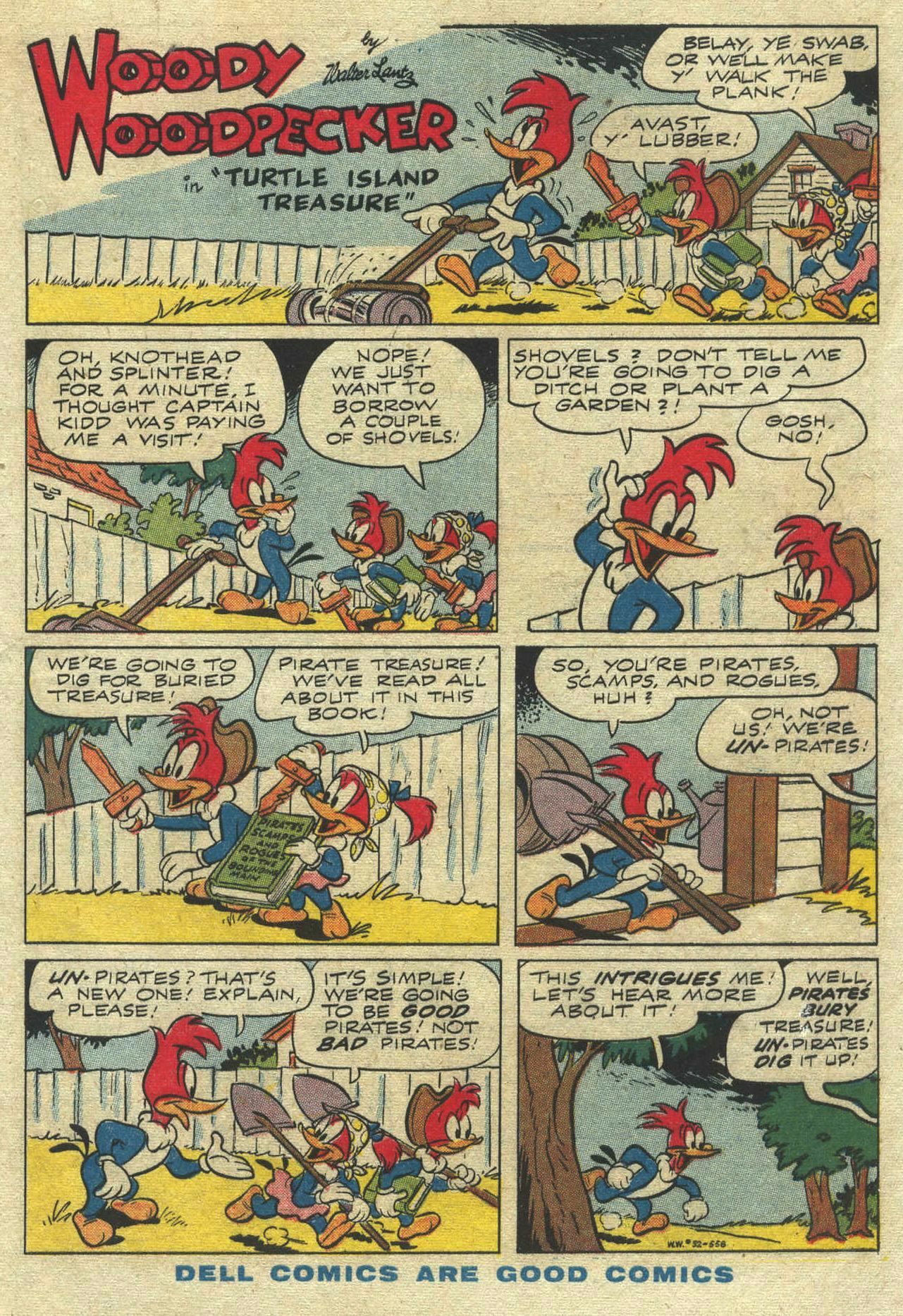 Read online Walter Lantz Woody Woodpecker (1952) comic -  Issue #32 - 3
