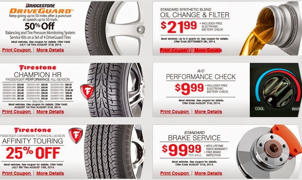 Firestone Printable Coupons May 2018