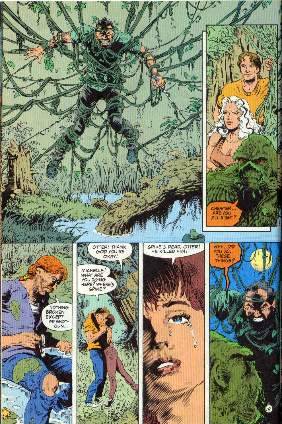 Read online Swamp Thing (1982) comic -  Issue #123 - 19