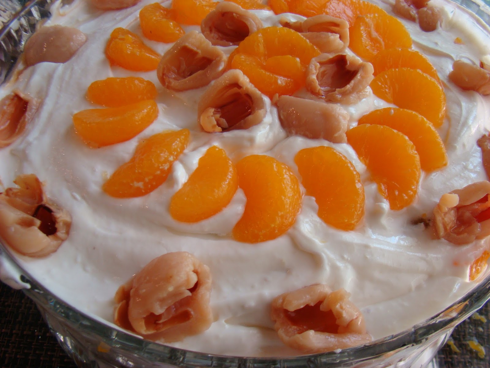 My Favorite Recipes Collection Green Tea Poundcake Trifle with Lychees