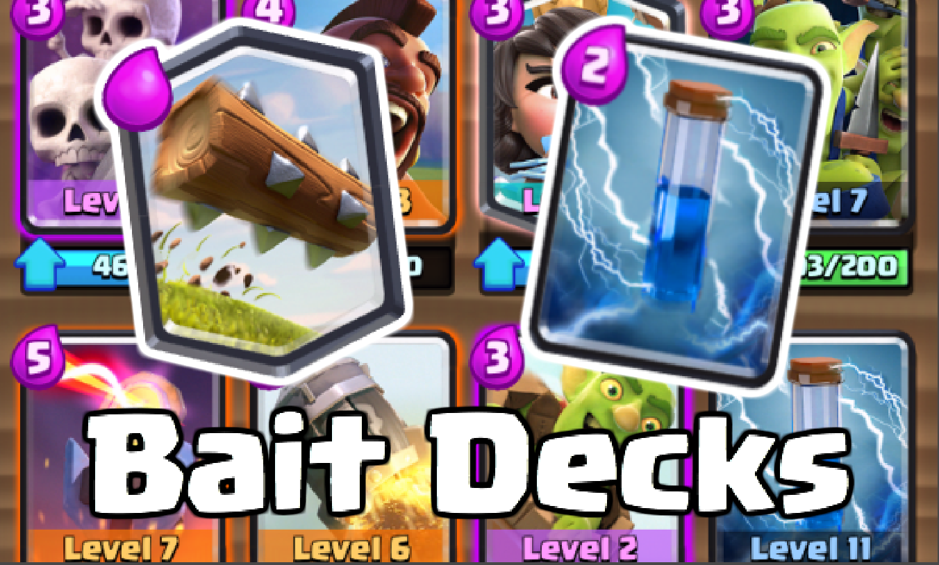 Clash Royale !! Top Deck in the World !! Log/Zap Bait Rocket Deck