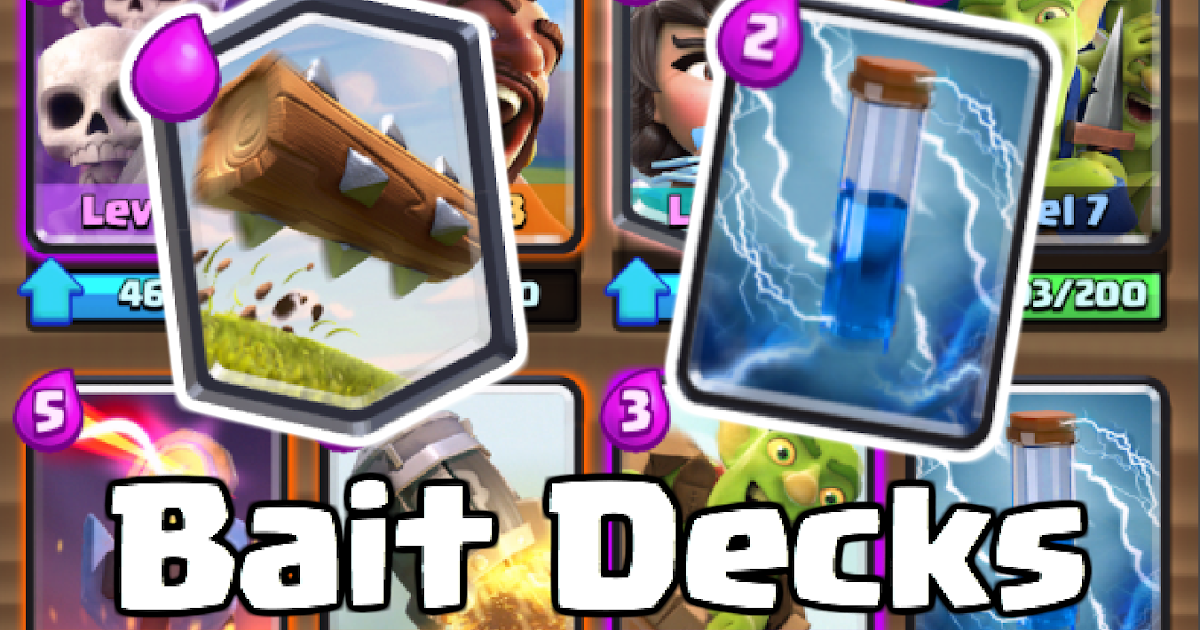 Clash Royale !! Top Deck in the World !! Log/Zap Bait Rocket Deck Clash Royale with TRoy
