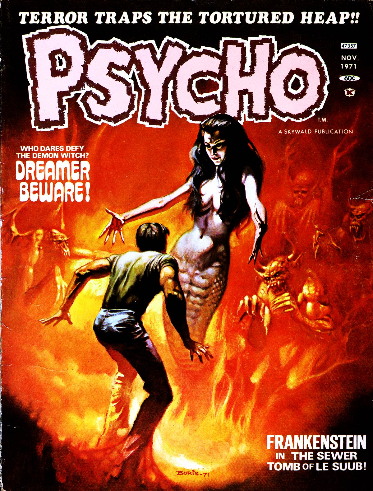 Read online Psycho comic -  Issue #5 - 1