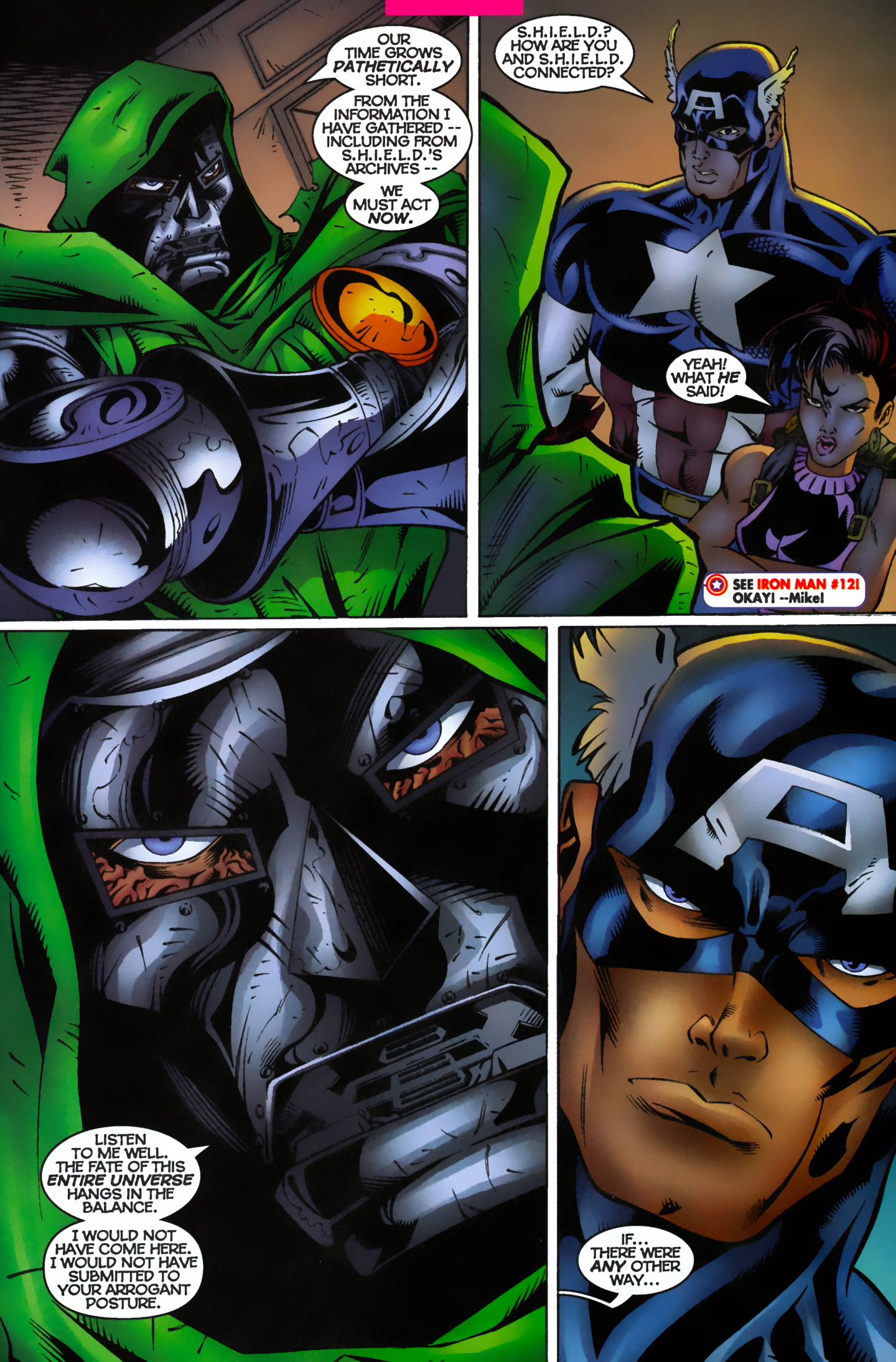 Read online Captain America (1996) comic -  Issue #12 - 11