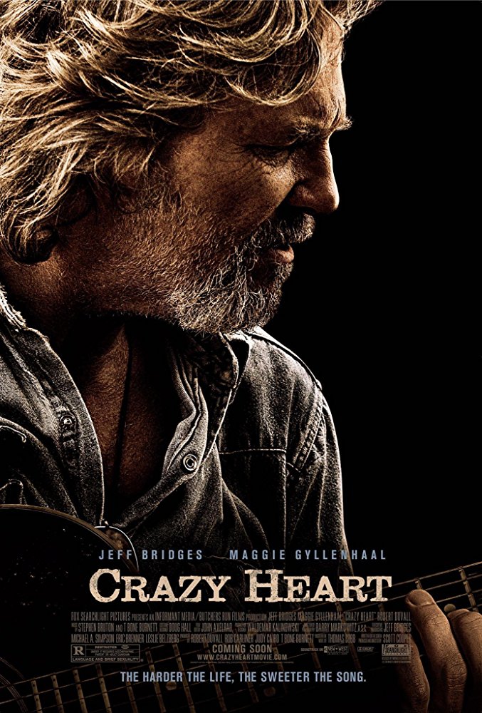 Crazy Hearts Starring Jeff Bridges Saturday Matinee Based On A Book Book2movie