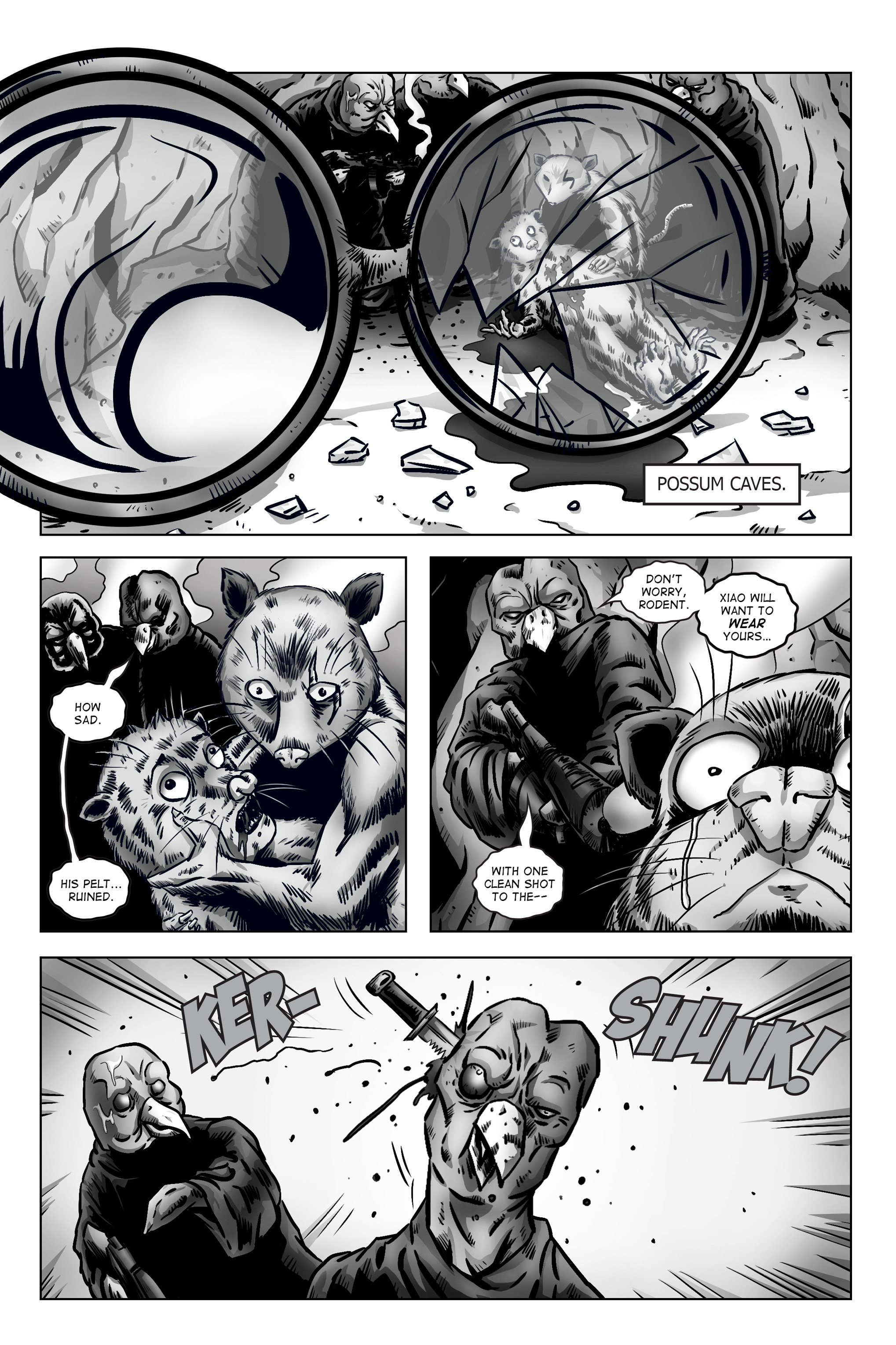 Read online Penguins vs. Possums comic -  Issue #7 - 3