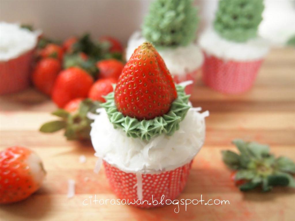 Red Velvet Christmas Tree Cupcake ~ Resepi Terbaik