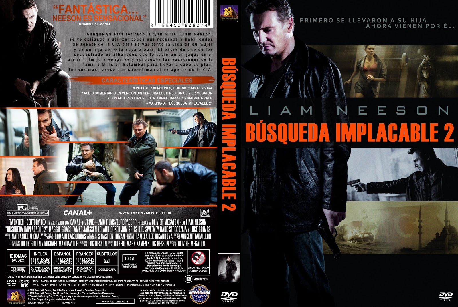 Busqueda Implacable 1,2,3 en full Hd 1080p [MG]