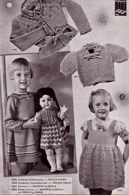 The Vintage Pattern Files: Free German 1930's Knitting Pattern Booklet - Die Schachenmayrin 1/39 