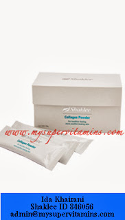  Shaklee Collagen Powder sekotak 15 sachet 