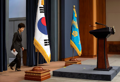 Presidente da Coreia do Sul pede ao parlamento para preparar a sua saída