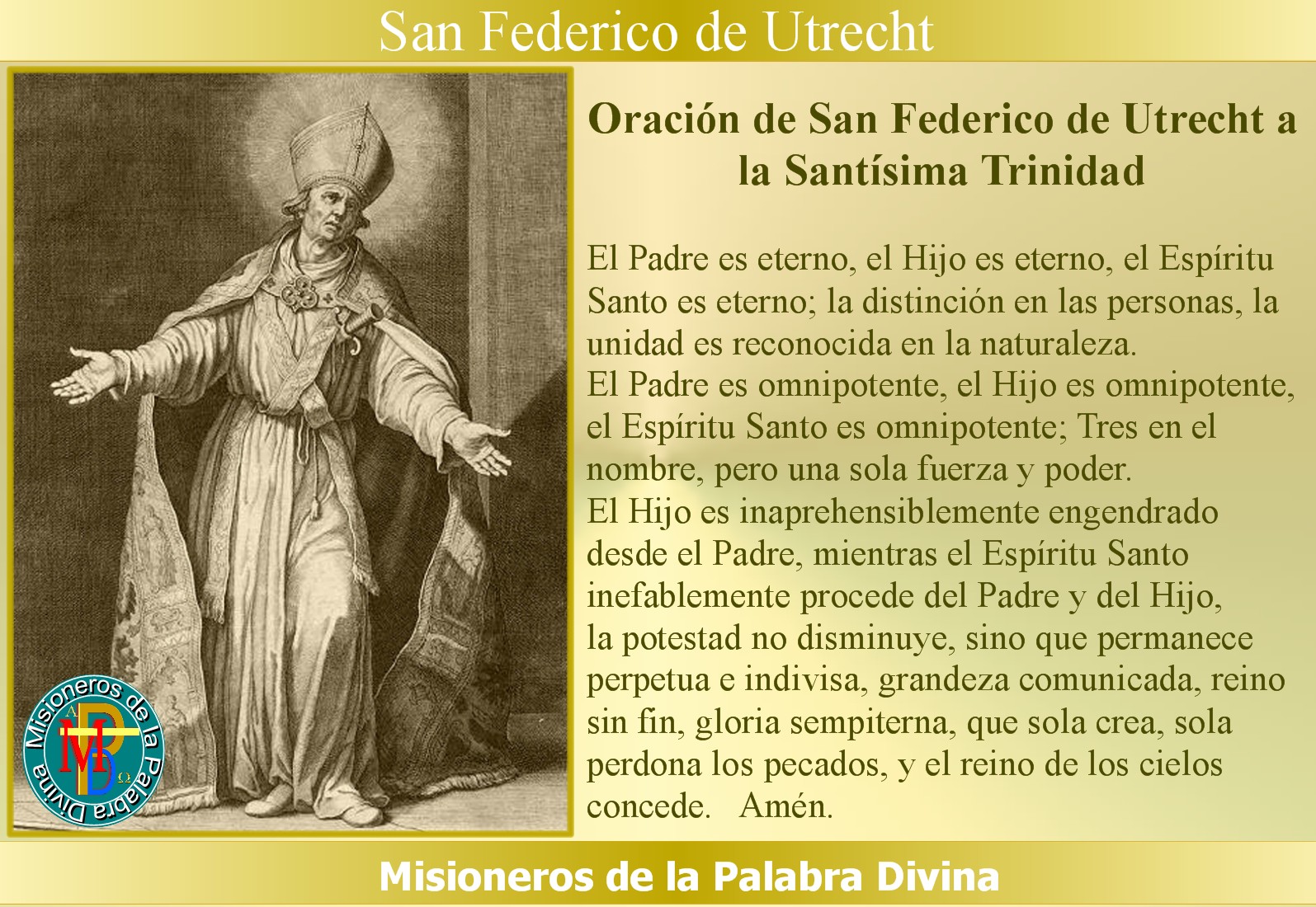 Resultado de imagen para San Federico de Utrecht