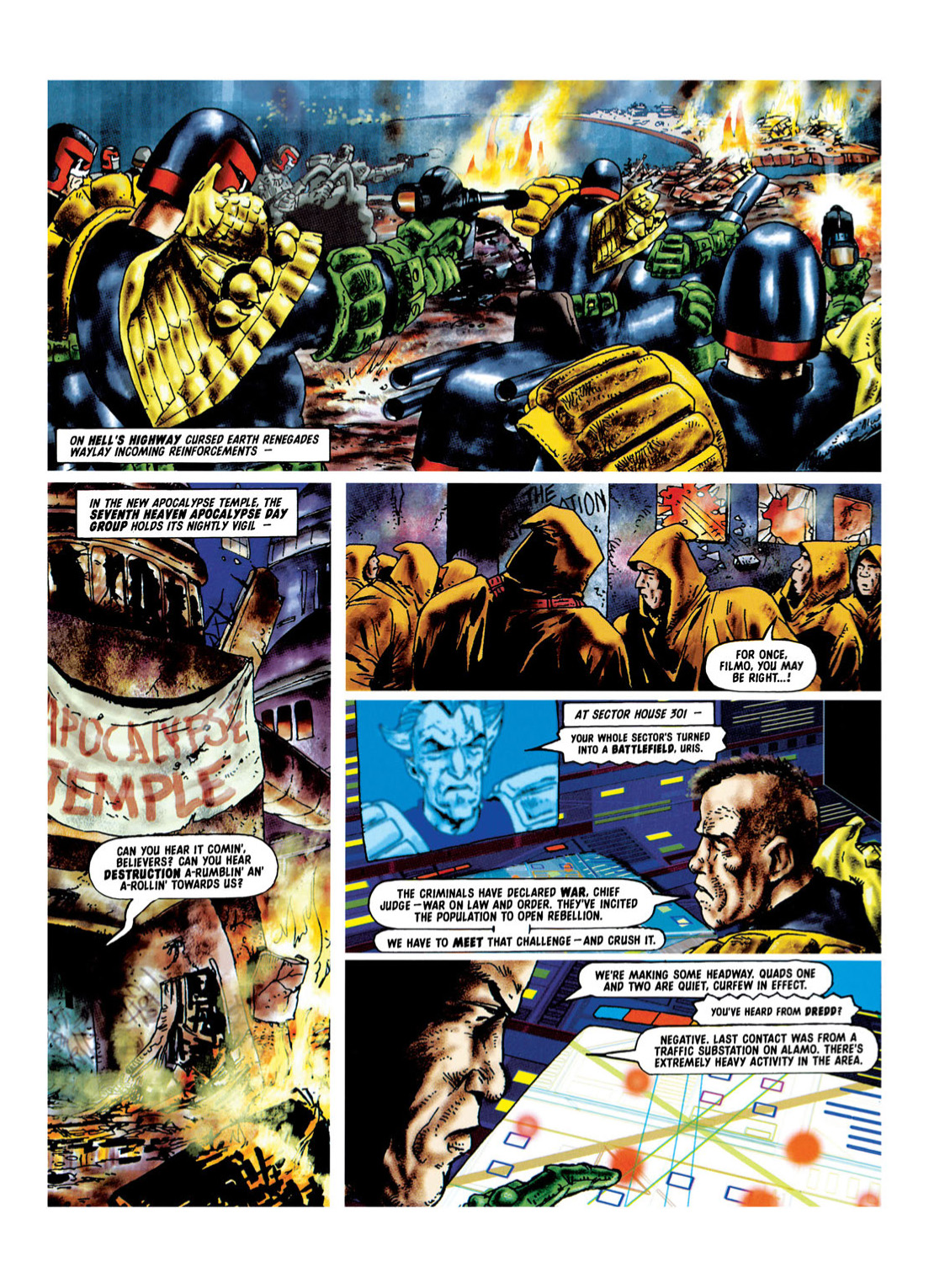 Read online Judge Dredd: The Complete Case Files comic -  Issue # TPB 25 - 88