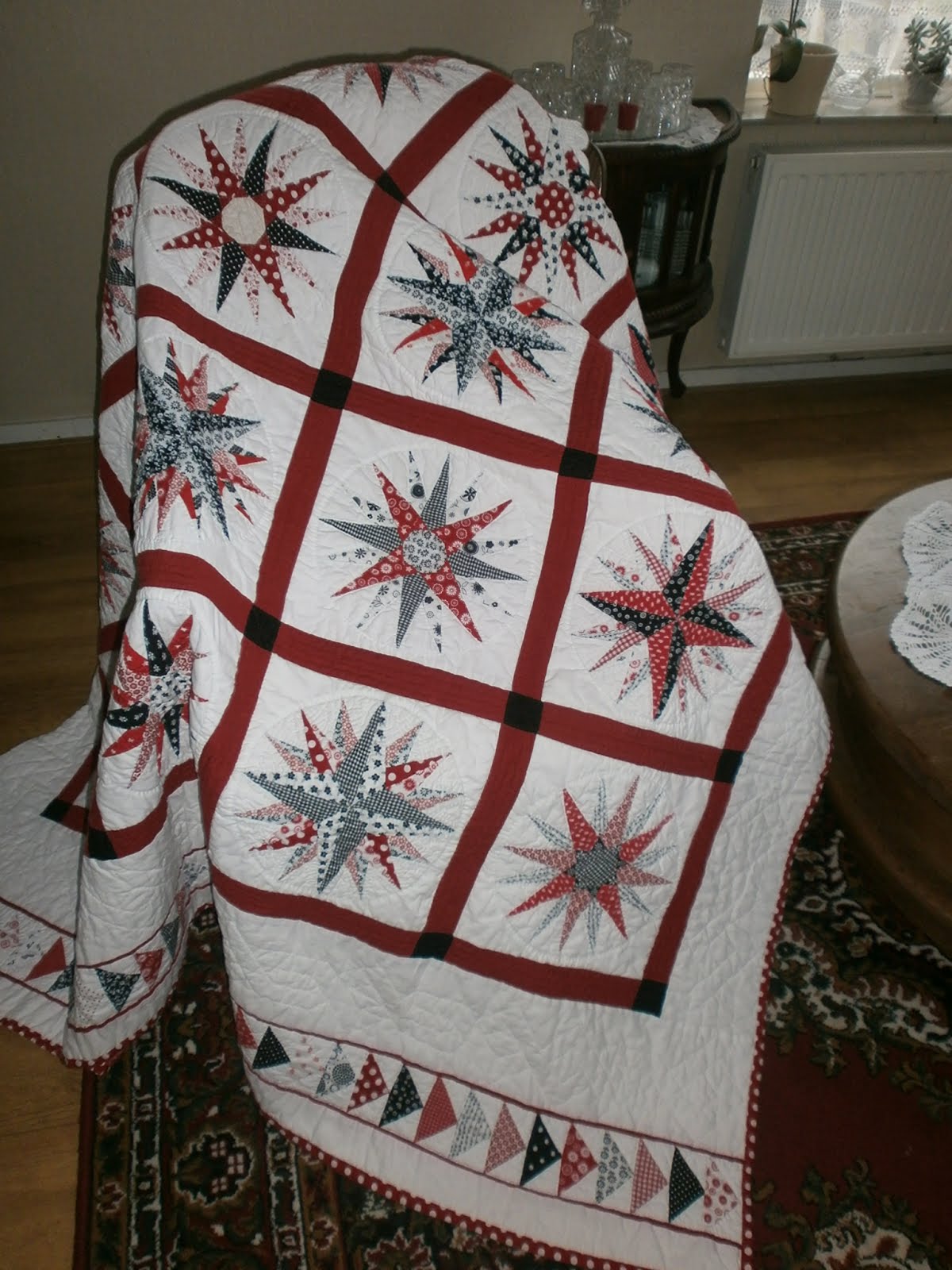 kompas quilt voor Tamara