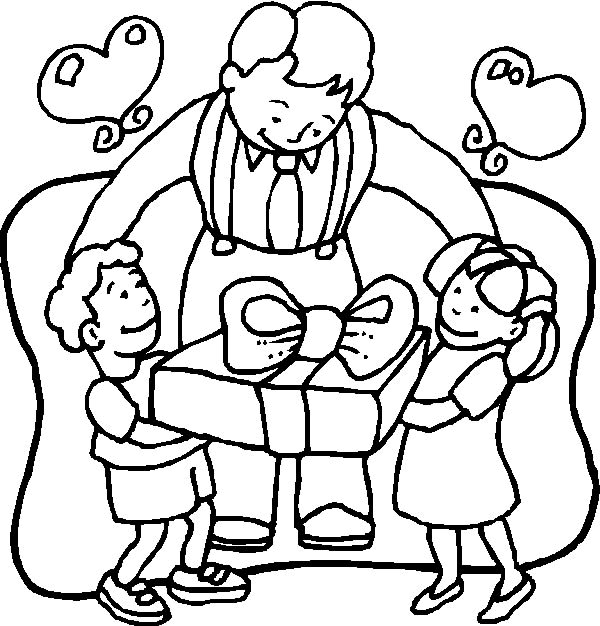 fahers day coloring pages - photo #22