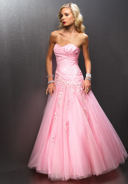 Pink prom dresses