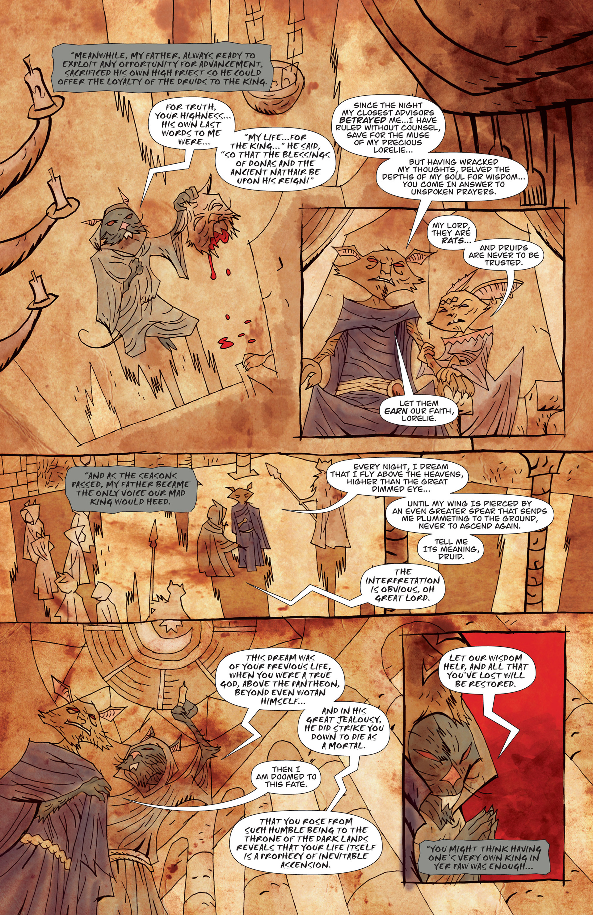 Read online The Mice Templar Volume 4: Legend comic -  Issue #4 - 17