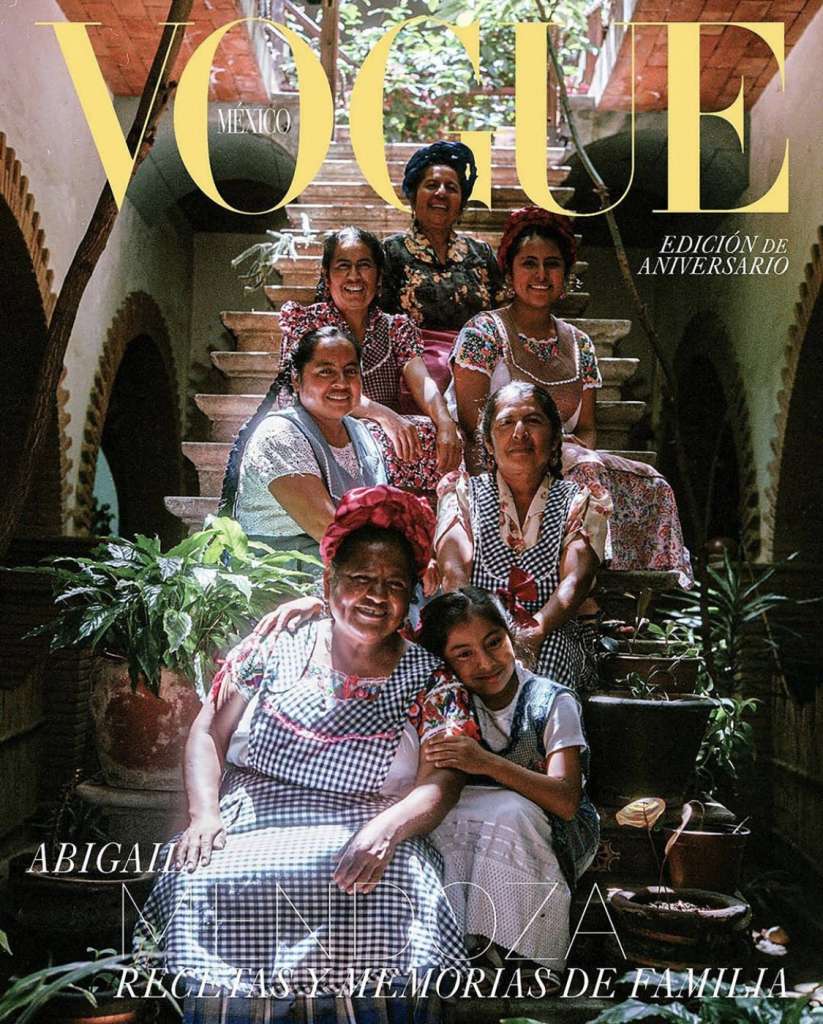 Vogue dedica portada a Cocinera Tradicional de Oaxaca Abigail Mendoza -  Vive Oaxaca