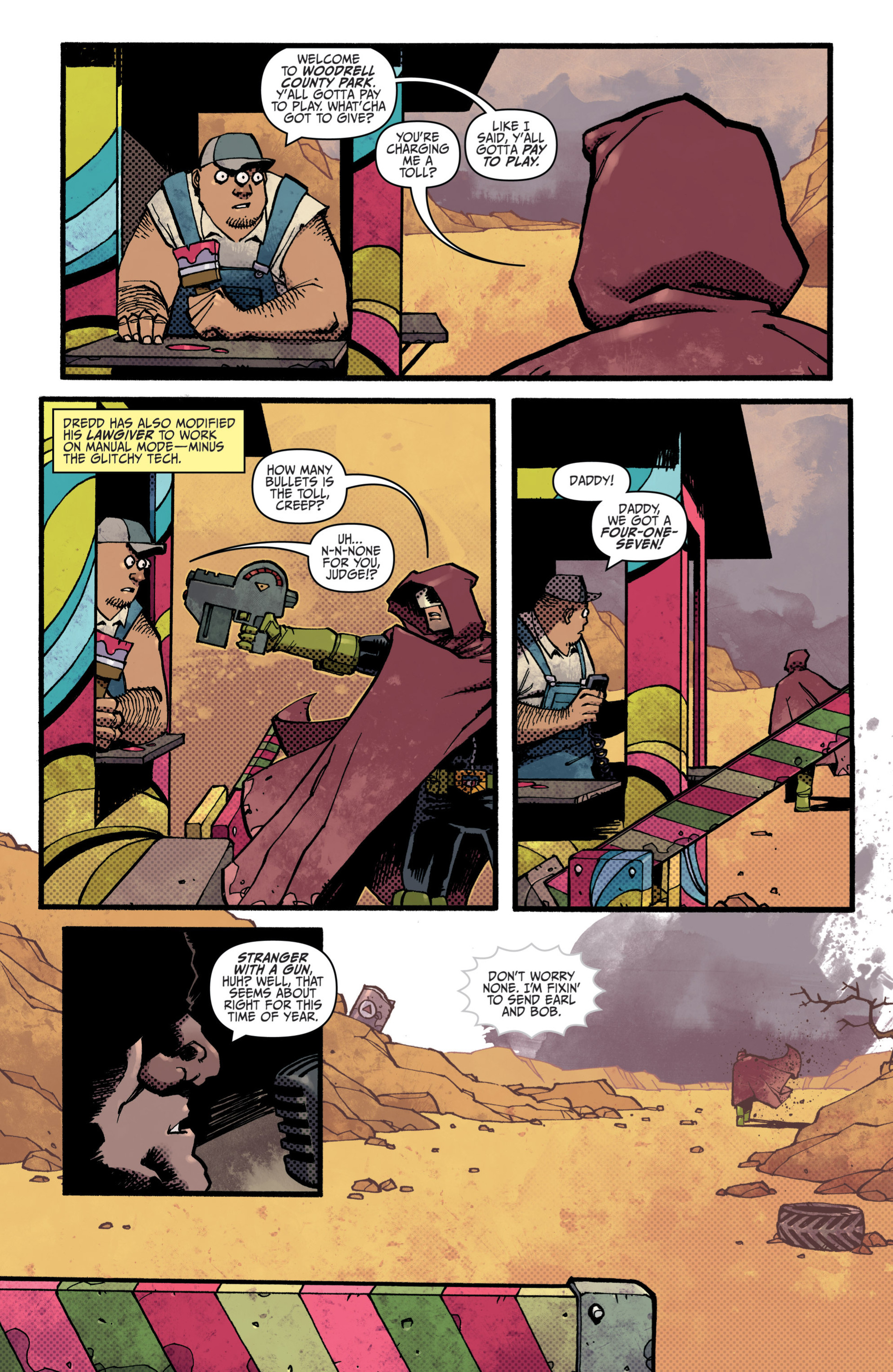 Read online Judge Dredd (2012) comic -  Issue #9 - 4