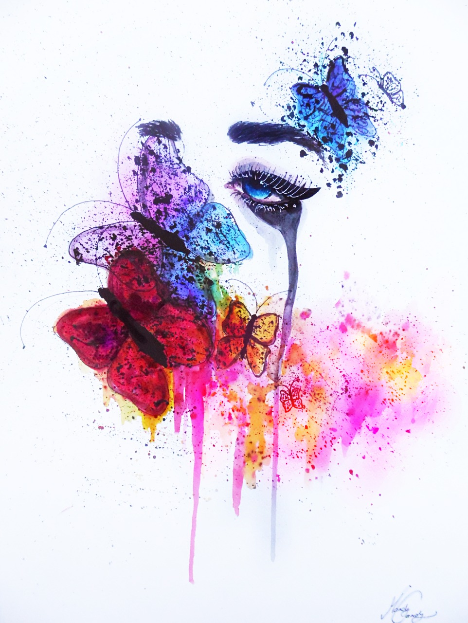 16-Andrea-Wéber-aka-Mandy-Candy-Paintings-A-Mirror-to-the-Artist-s-Emotions-www-designstack-co