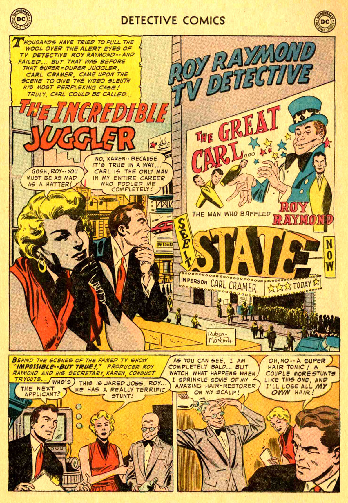 Read online Detective Comics (1937) comic -  Issue #233 - 17