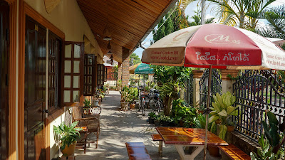 Lovely porch area at Adounsiri Guesthouse