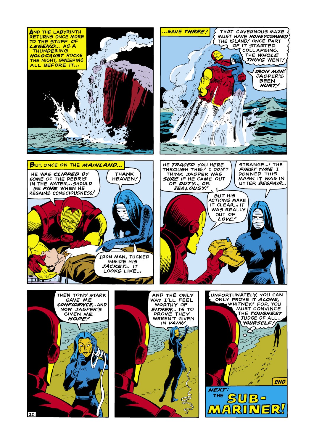 Read online Iron Man (1968) comic -  Issue #24 - 21