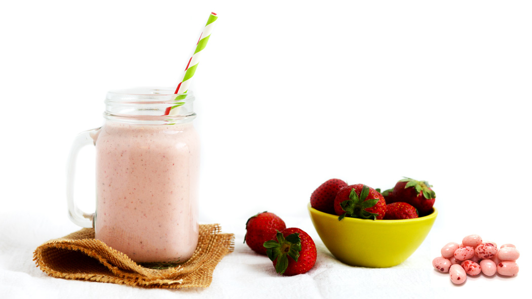 Recipe Strawberry Jelly Belly Protein Shake Daily Fitness Tips