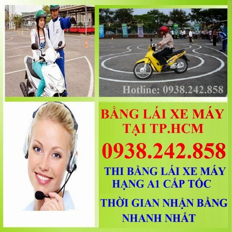 THI BẰNG LÁI XE MÁY TẠI TP.HCM