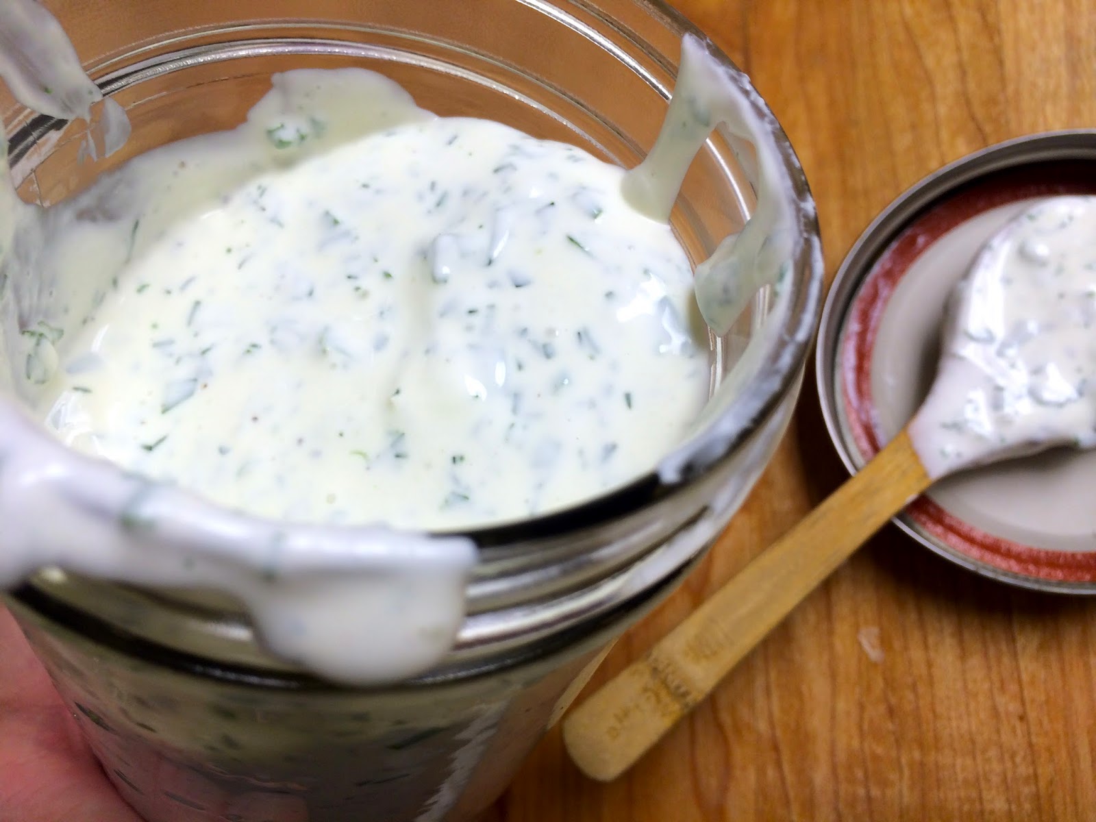 Homemade Ranch Dressing (and Dip)