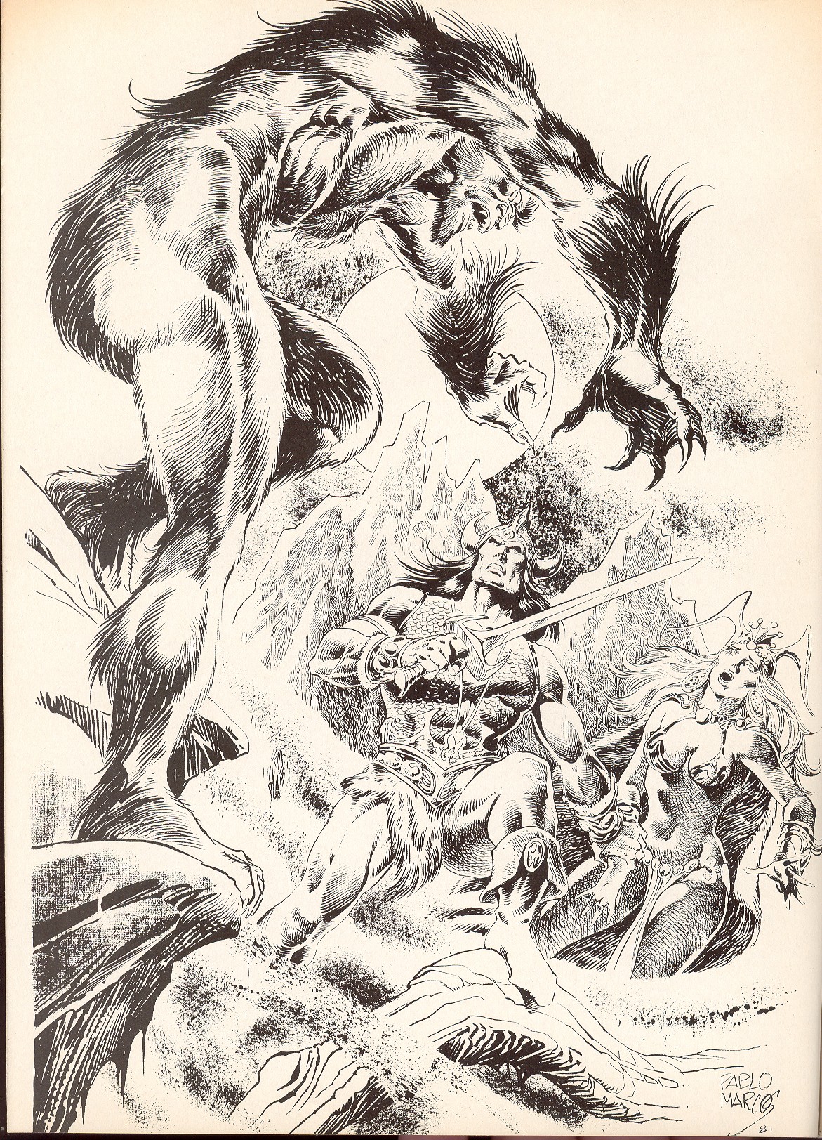 Read online The Savage Sword Of Conan comic -  Issue #78 - 2