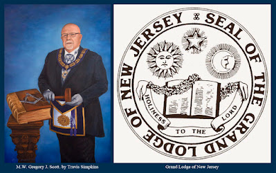 M.W. Gregory J. Scott. Grand Master. Grand Lodge of New Jersey. by Travis Simpkins