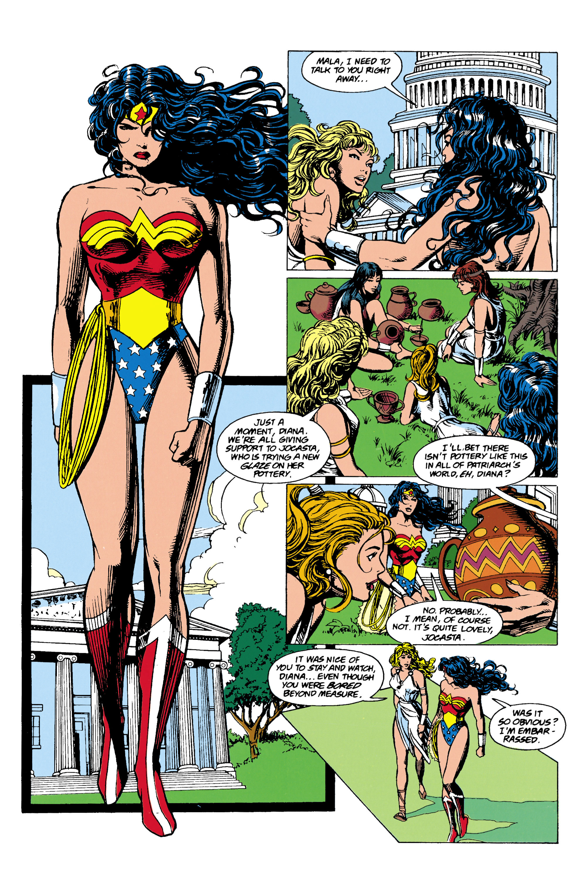 Read online Wonder Woman (1987) comic -  Issue #90 - 16