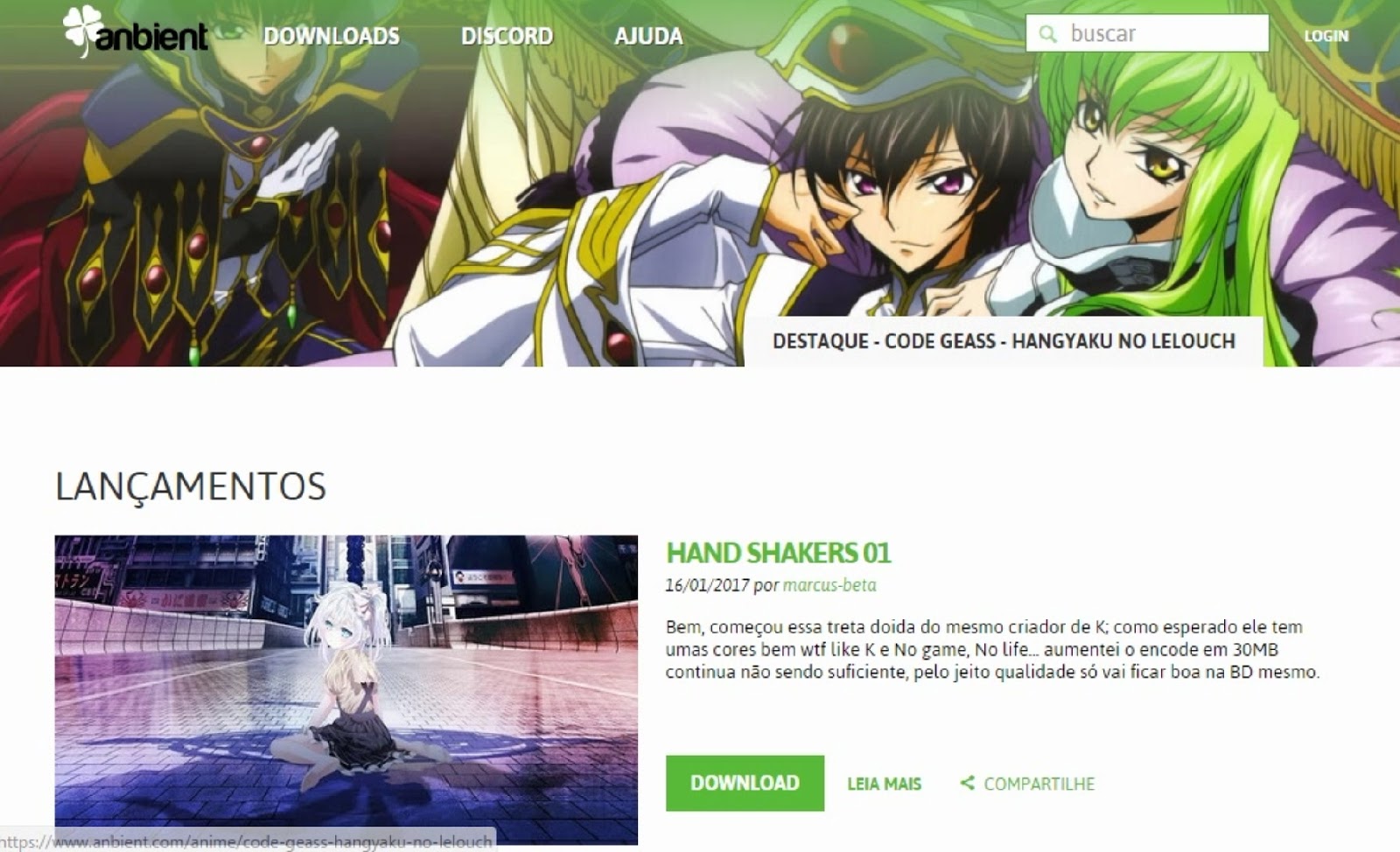 Yaoi, Yuri : 5 sites para downloads de animes