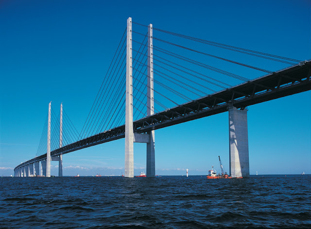 Ponte do Øresund - de Copenhagen a Malmö Ponte do Øresund - de Copenhagen a Malmö