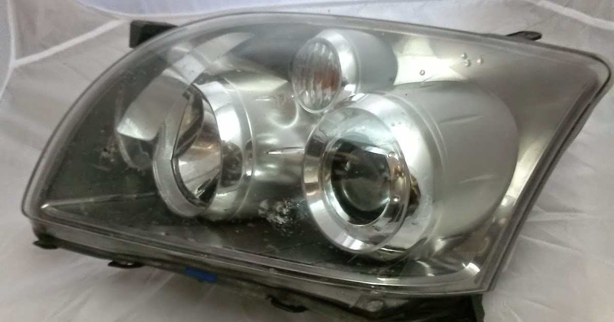 Naprawa świateł samochodowych renowacja lamp Toyota
