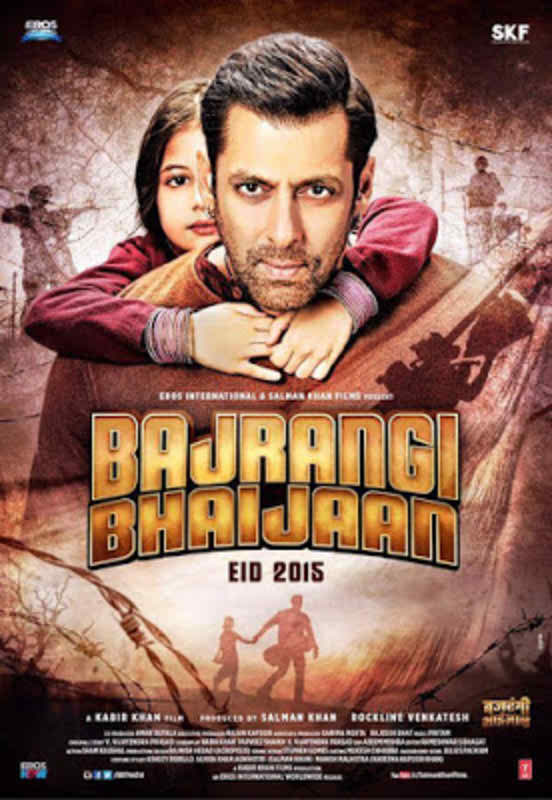 Bajrangi Bhaijaan 2015 Hindi Movie DVDRip 700Mb Esub
