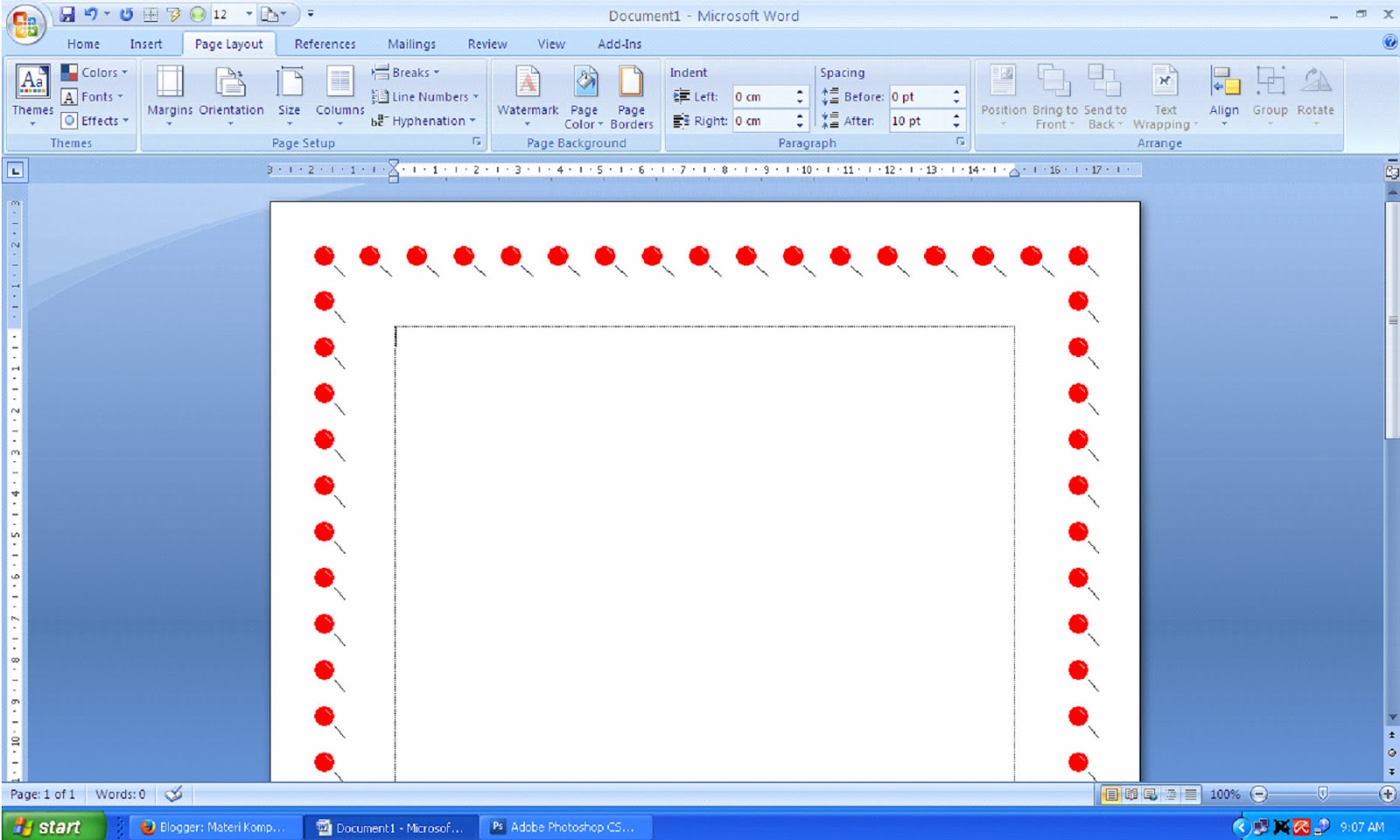 Tren 26+ Cara Membuat 2 Bingkai Dalam 1 Halaman Word