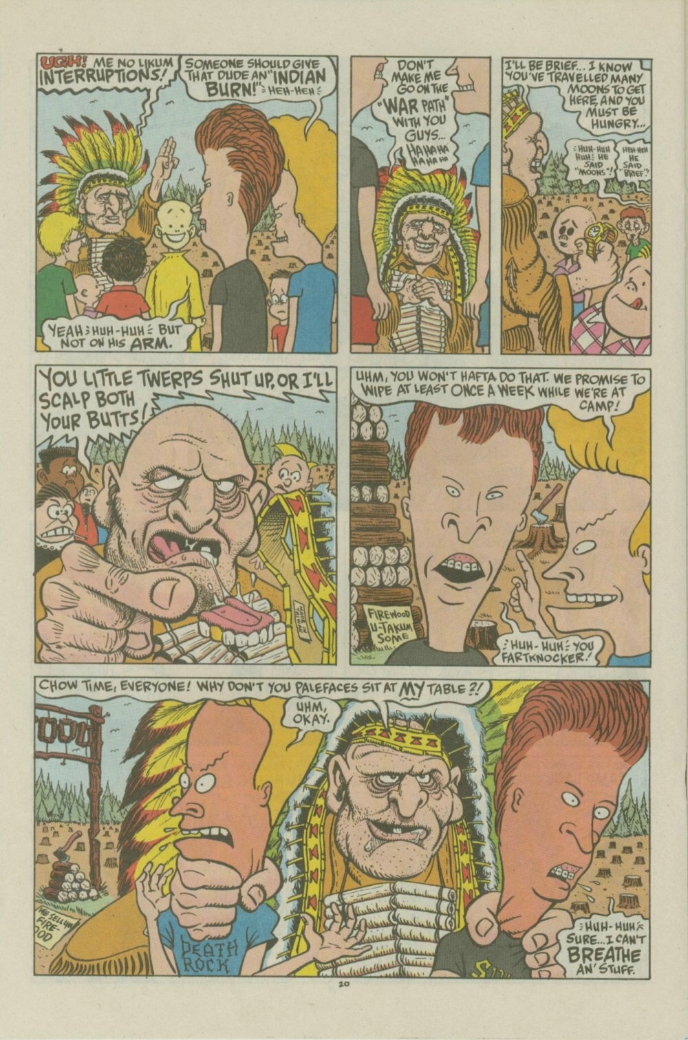 Read online Beavis and Butt-Head comic -  Issue #7 - 21
