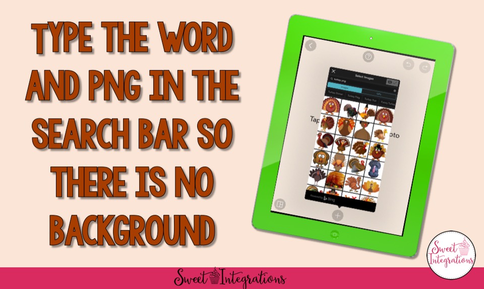 Turkey In Disguise Using The App Piccollage Sweet Integrations