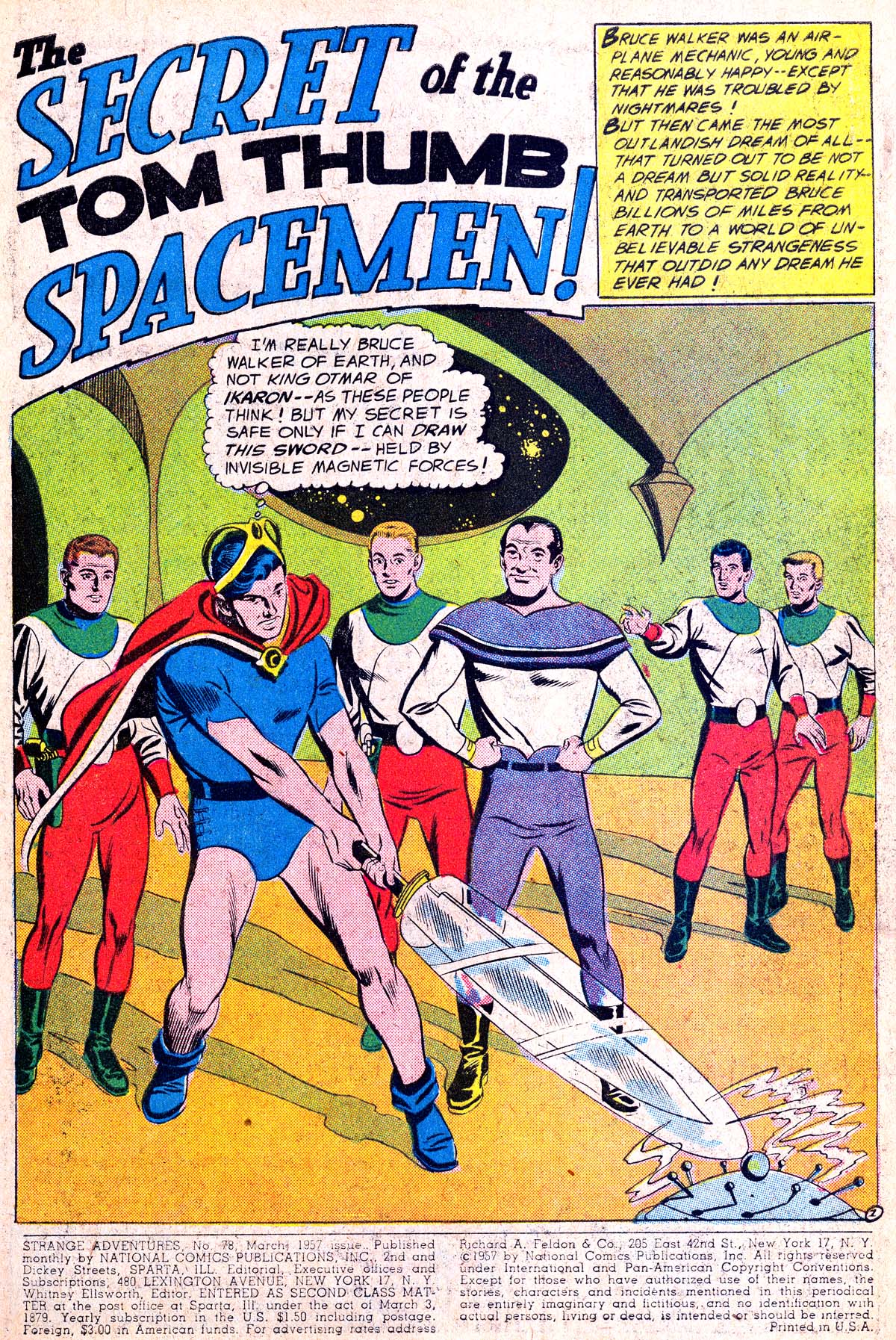 Read online Strange Adventures (1950) comic -  Issue #78 - 3