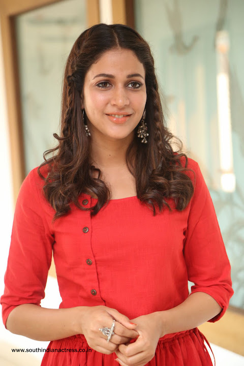 Lavanya Tripathi at Radha movie Success Meet