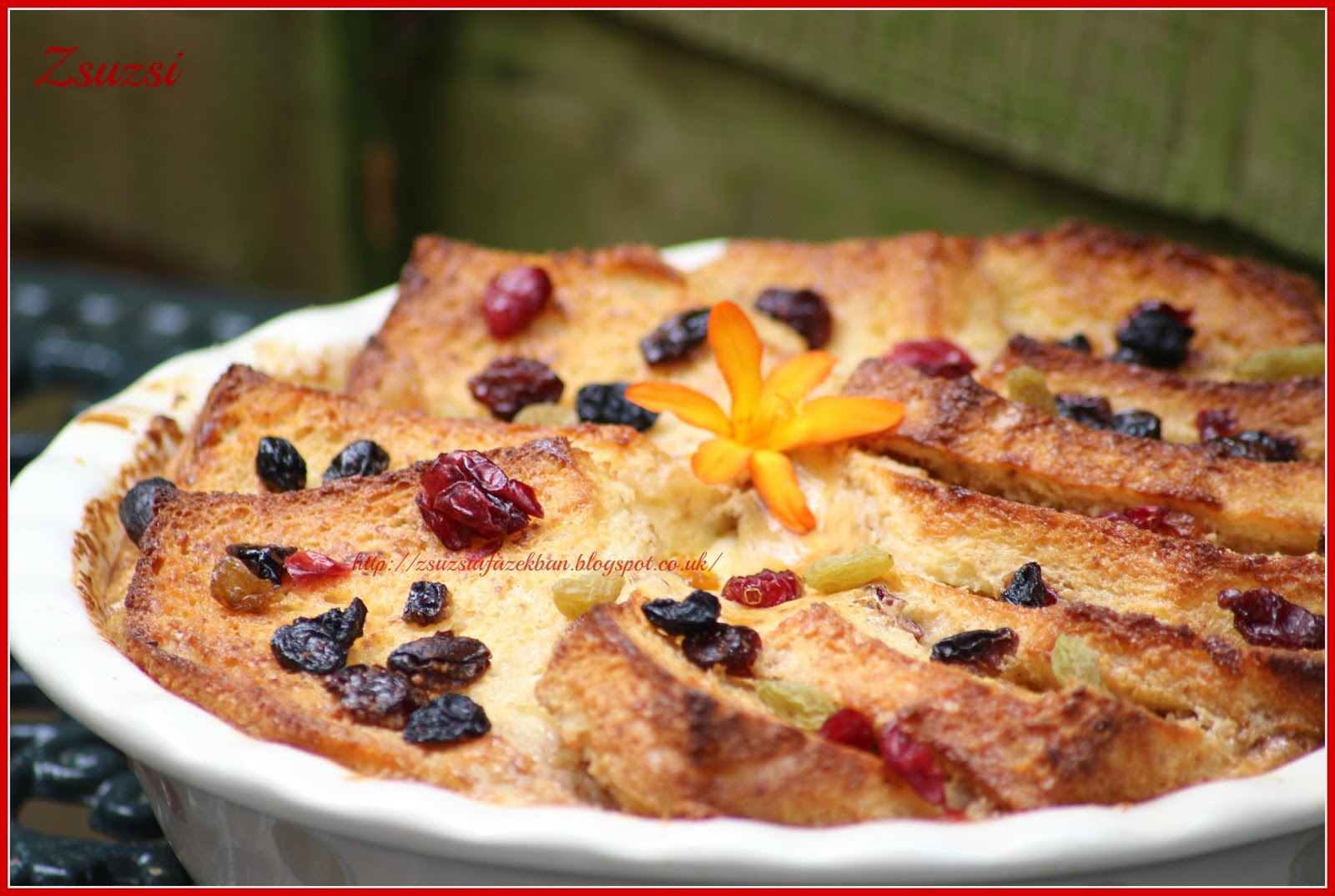 Táncoló fakanál Mary Berry bread and butter puddingja