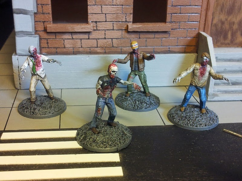 Hobby worker Studio Miniatures Plastic Zombies