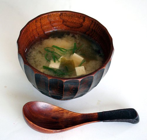 10 Minute Miso Soup  #lowcaloriesoup